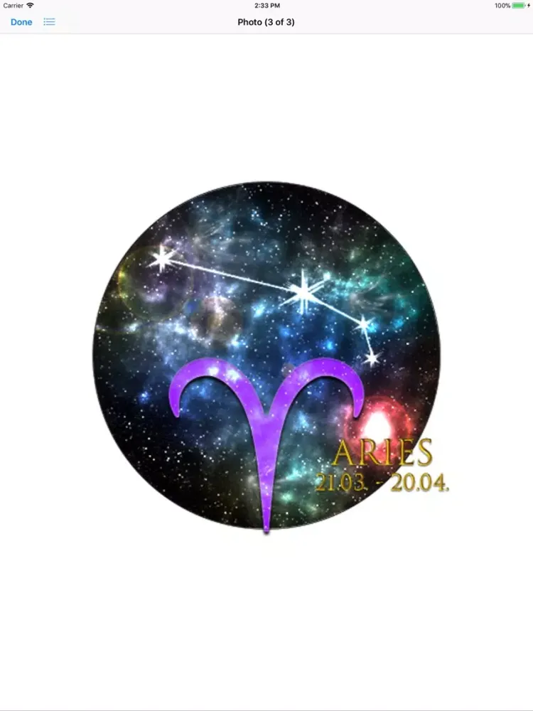 StarSigns iPad  スクリーンショット