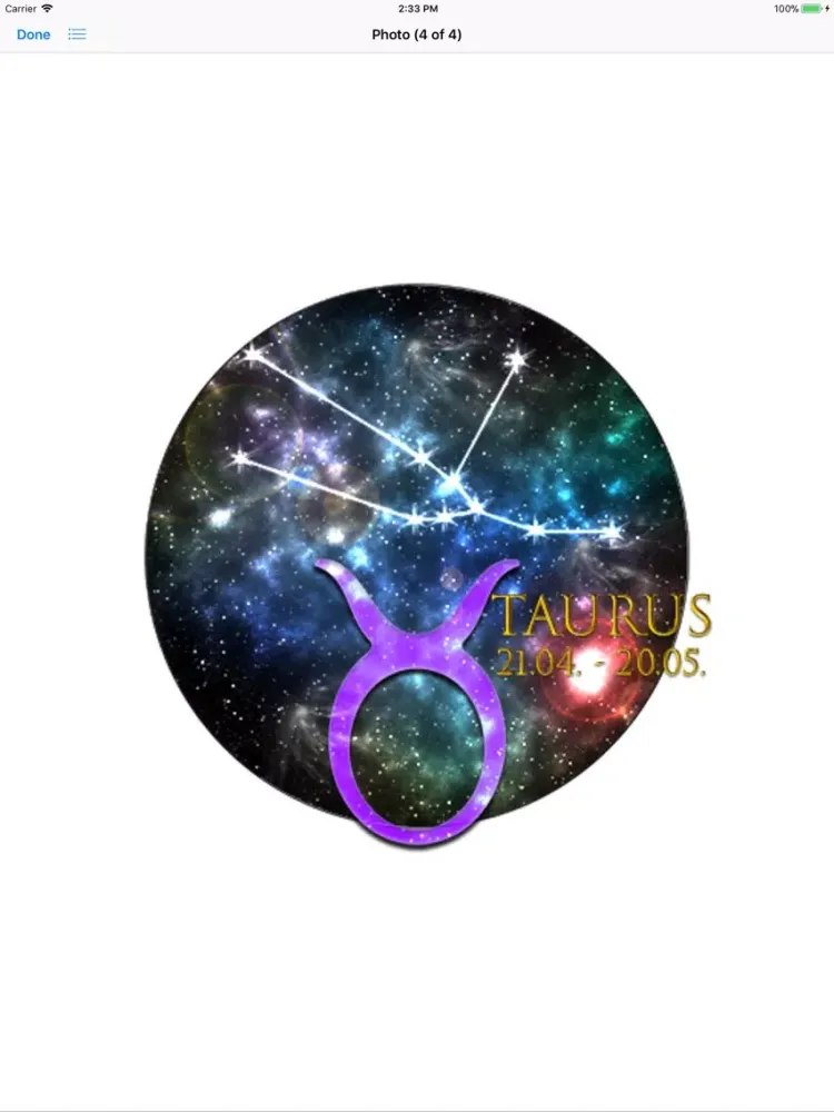 StarSigns iPad  スクリーンショット