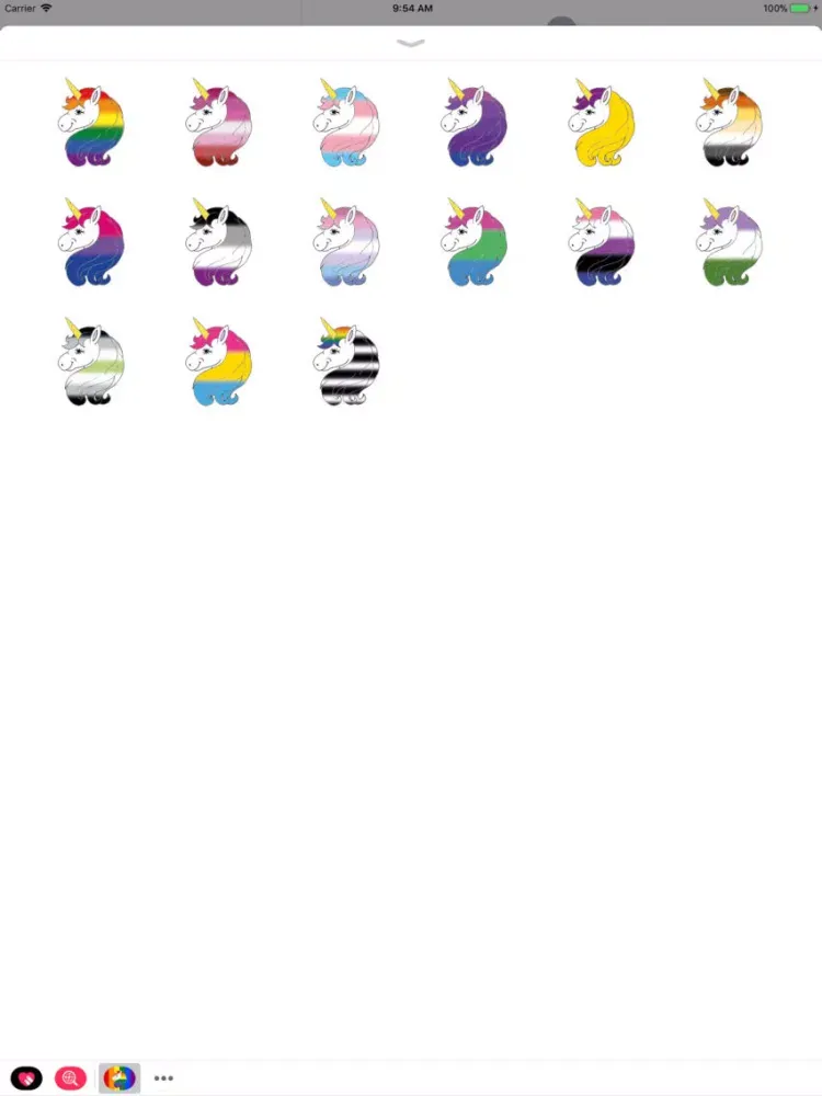 Unicorn Pride iPad  スクリーンショット