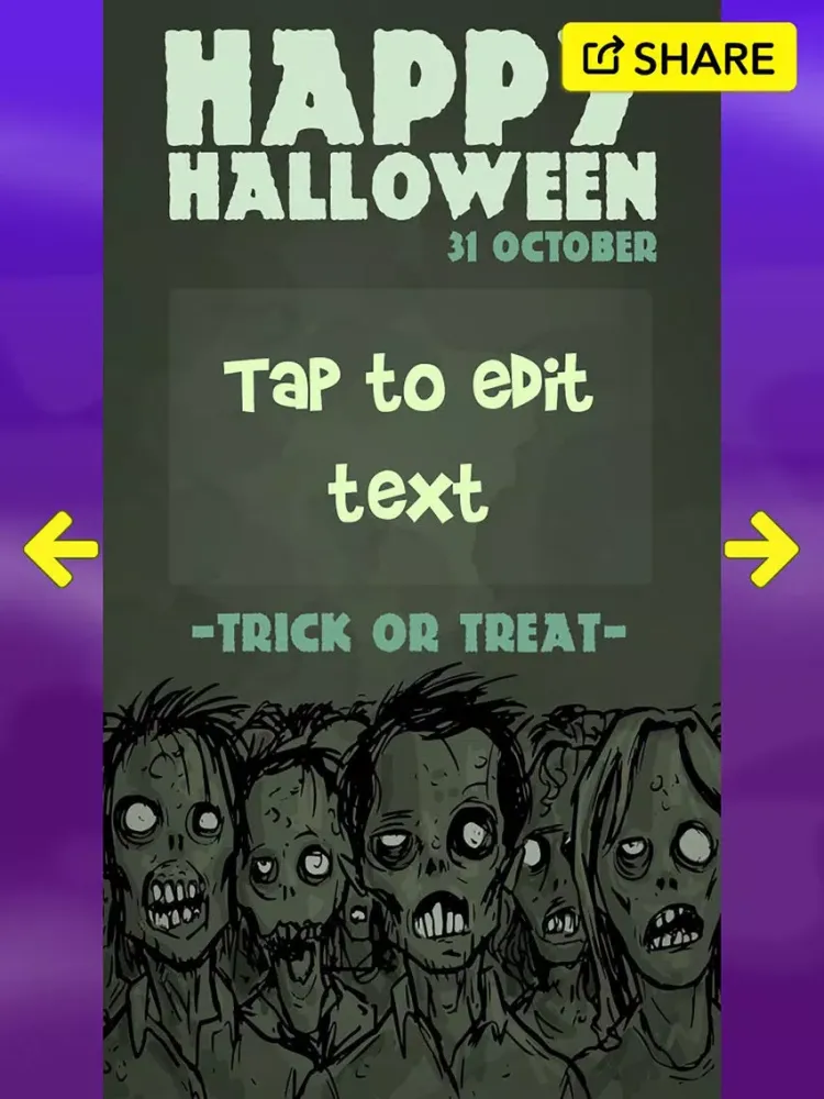 Halloween Greeting Cards – Best Invitation Maker iPad 應用截圖