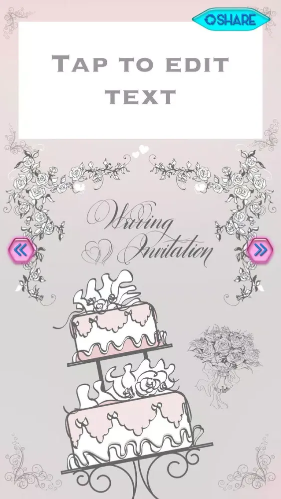 Wedding Invitation Maker – Create Beautiful e.Cards and Custom Invitations for Wedding Party Ekran Görüntüleri