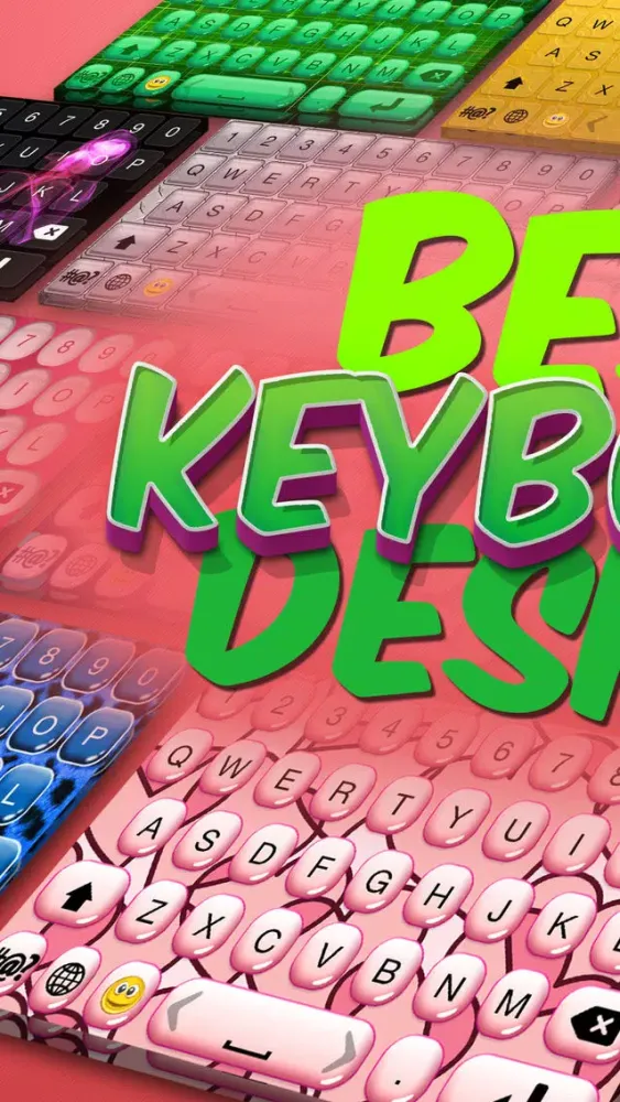 Best Keyboard Designs – Custom Keyboards and Fonts Screenshots