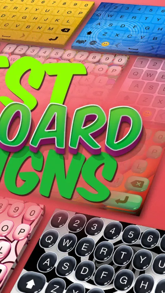 Best Keyboard Designs – Custom Keyboards and Fonts Screenshots