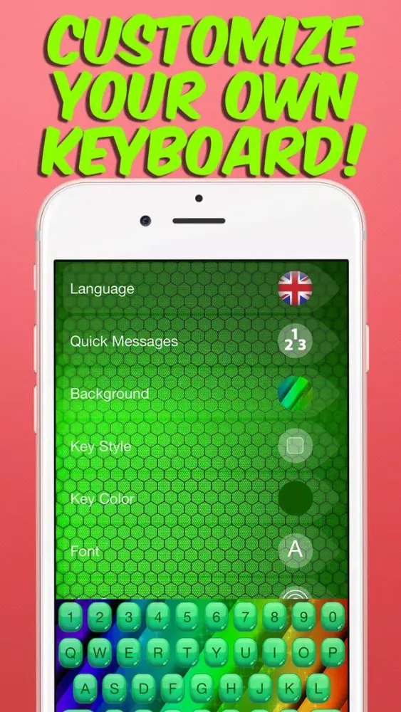 Best Keyboard Designs – Custom Keyboards and Fonts Screenshots