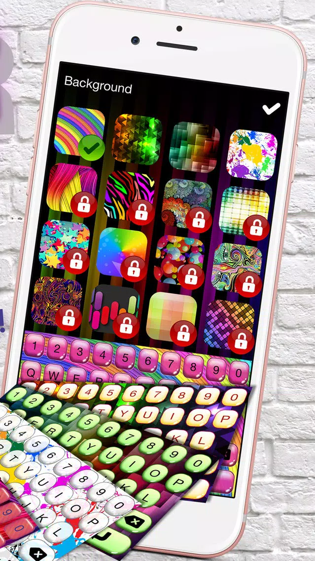 Color Keyboard Maker – Custom Keyboards Themes & Colorful Skins with New Emoji and Fancy Fonts スクリーンショット