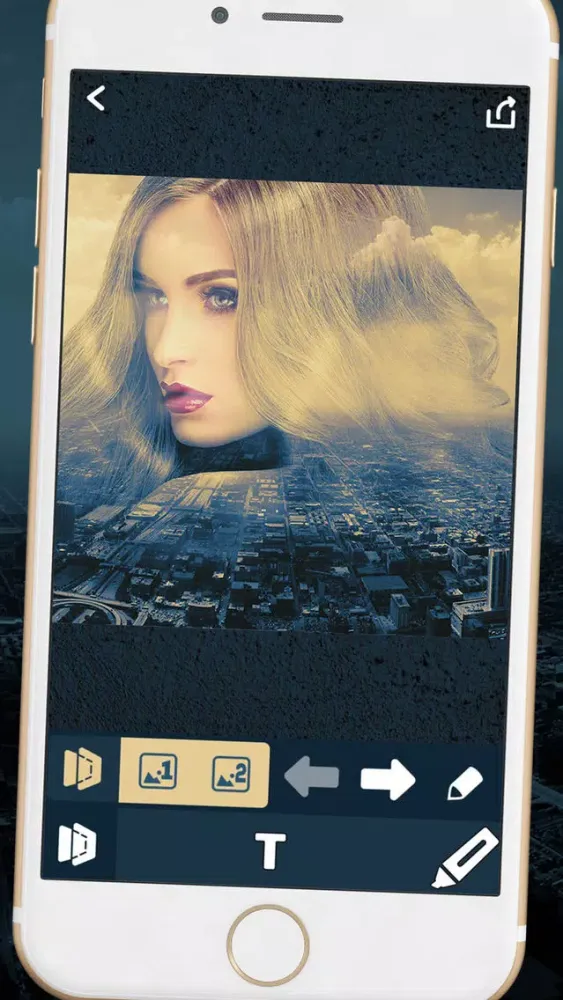 ภาพหน้าจอของ Best Photo Blender – Cool Picture Editor & Effects