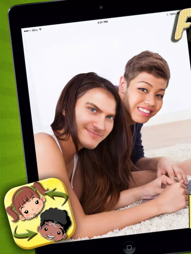 Face Swap Mania! - Change Your Face With Cool Photo Editor and Funny Montage Maker iPad Screenshots