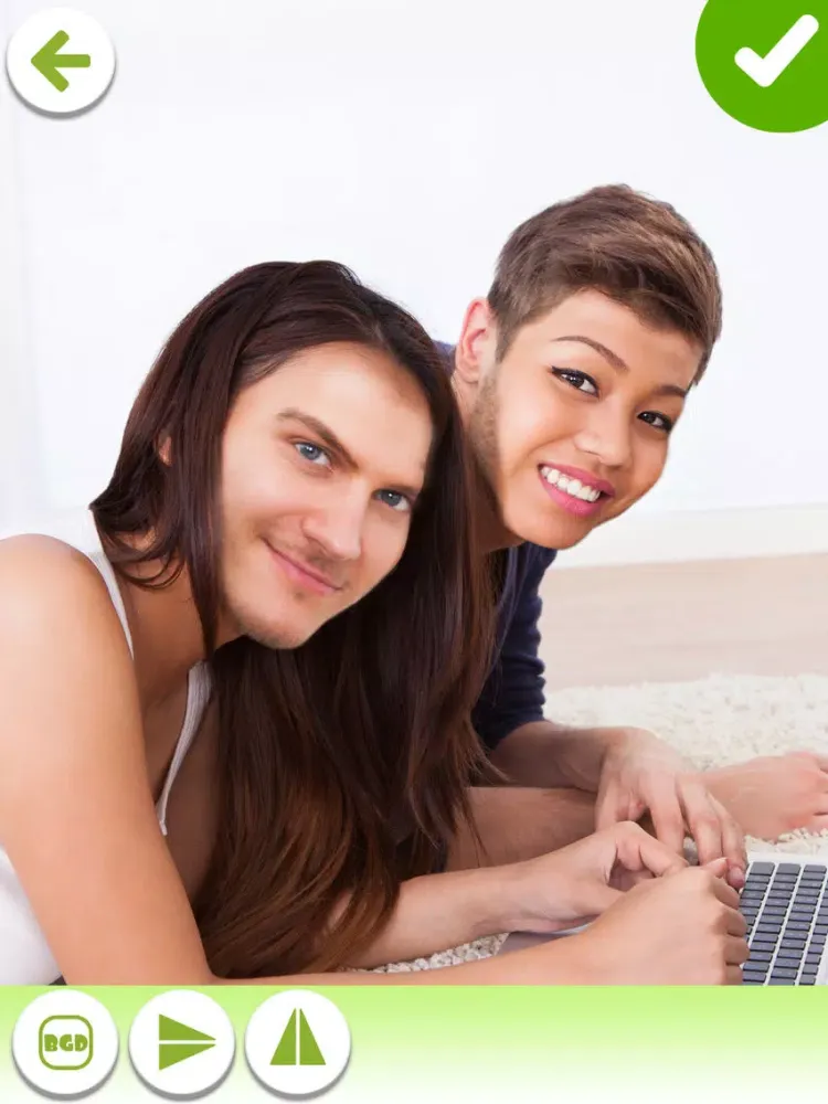 Face Swap Mania! - Change Your Face With Cool Photo Editor and Funny Montage Maker iPad Screenshots