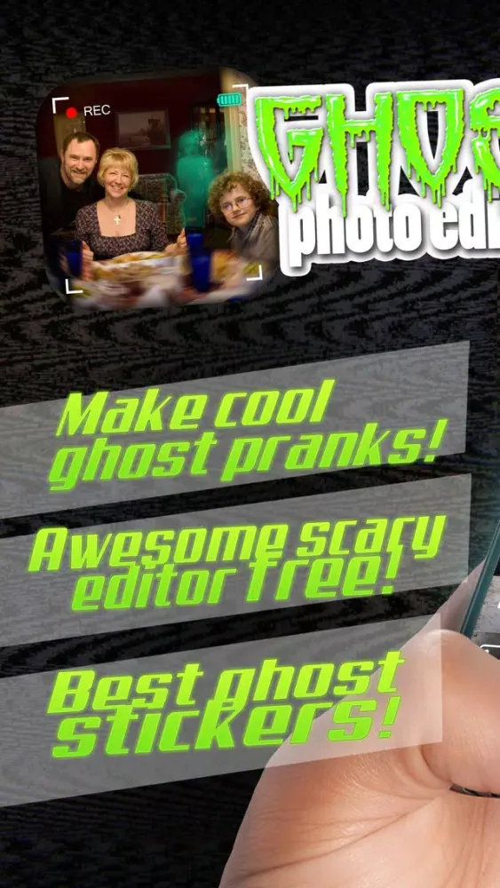 Ghost in Photo Studio Editor – Prank Pic Montage Maker with Scary Ghosts Camera Stickers Free স্ক্রিনশট