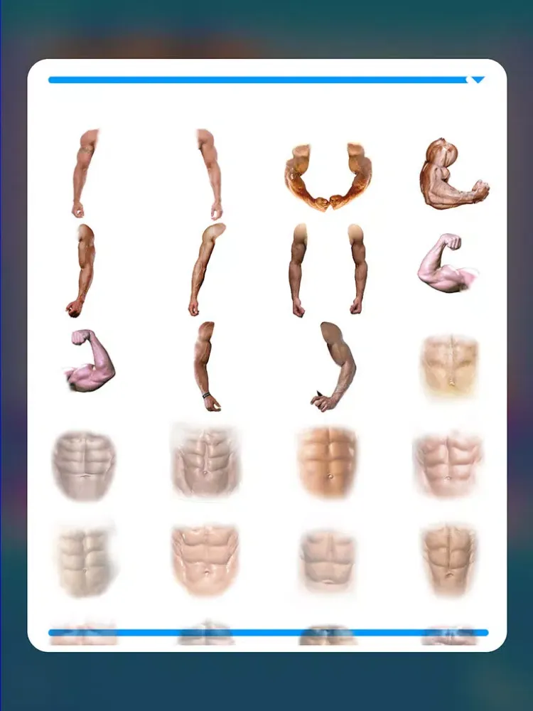 Make me BodyBuilder! - Get Handsome Body with Six Pack and Biceps Camera Photo Stickers Free iPad  Screenshots