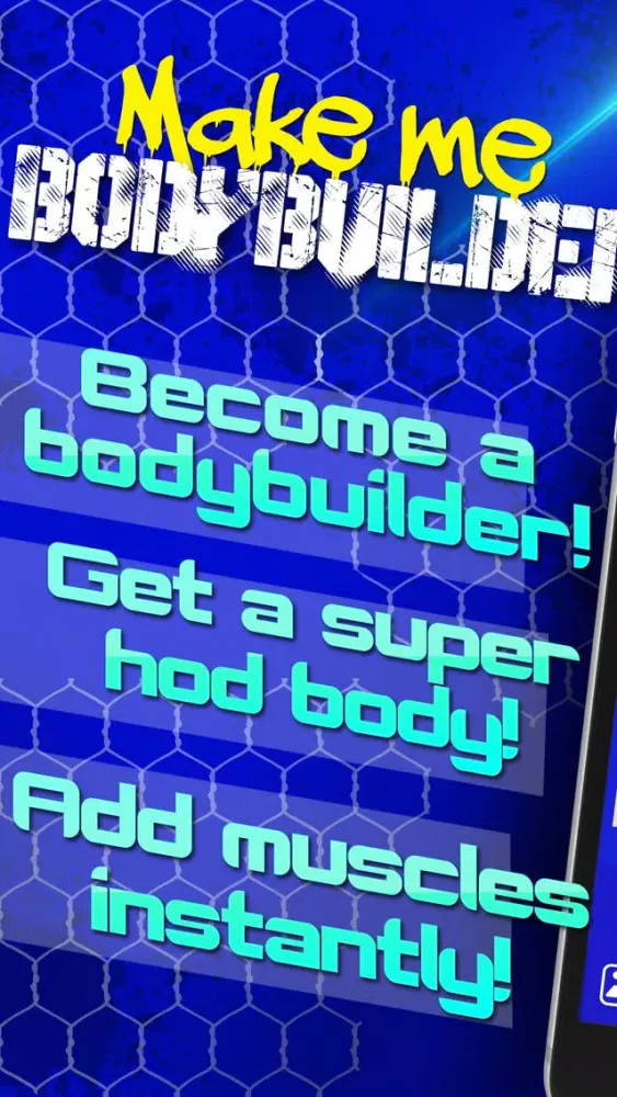 Make me BodyBuilder! - Get Handsome Body with Six Pack and Biceps Camera Photo Stickers Free Screenshots