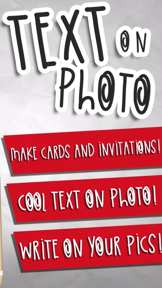 Captures d'écran de Text on Photo – Best Meme Generator to Write on Photos and Cool Photo Studio Editor Free