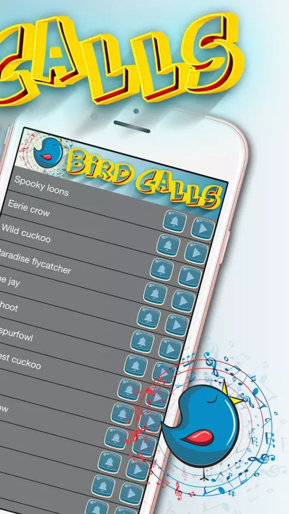 Bird Calls Sound Collection - Relaxing Bird Song Ringtones and Animal Sounds for Your iPhone Screenshots