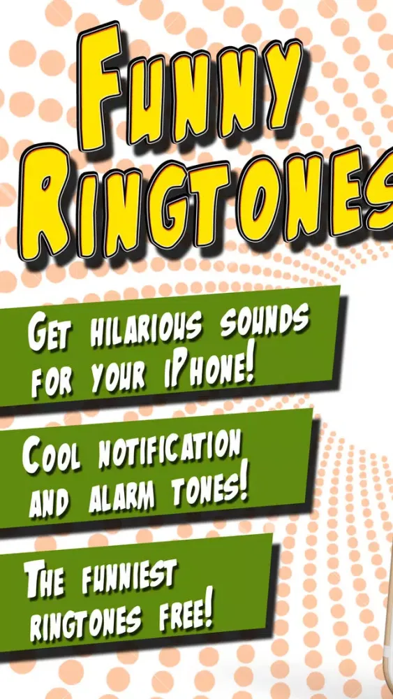 Capturas de tela do Funny Ringtones - Cool Comedy Sounds & Alarm Tones