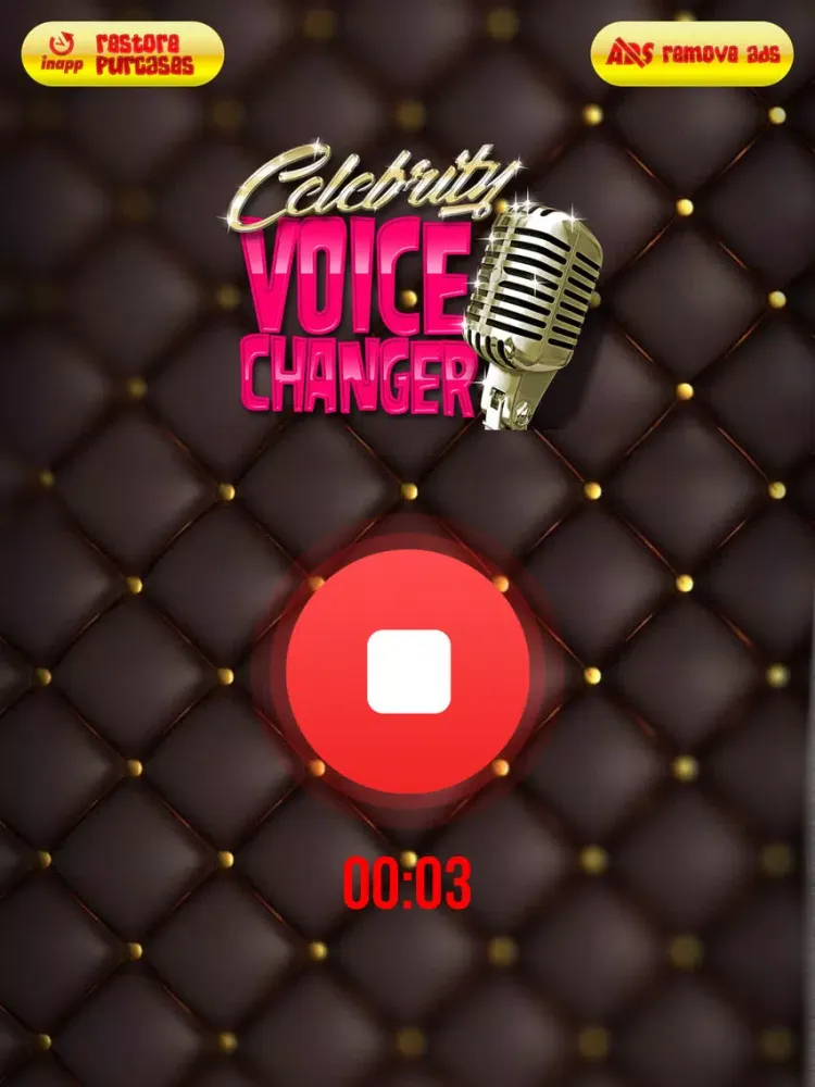 Celebrity Voice Changer – Funny Sound Modifier iPad  Screenshots