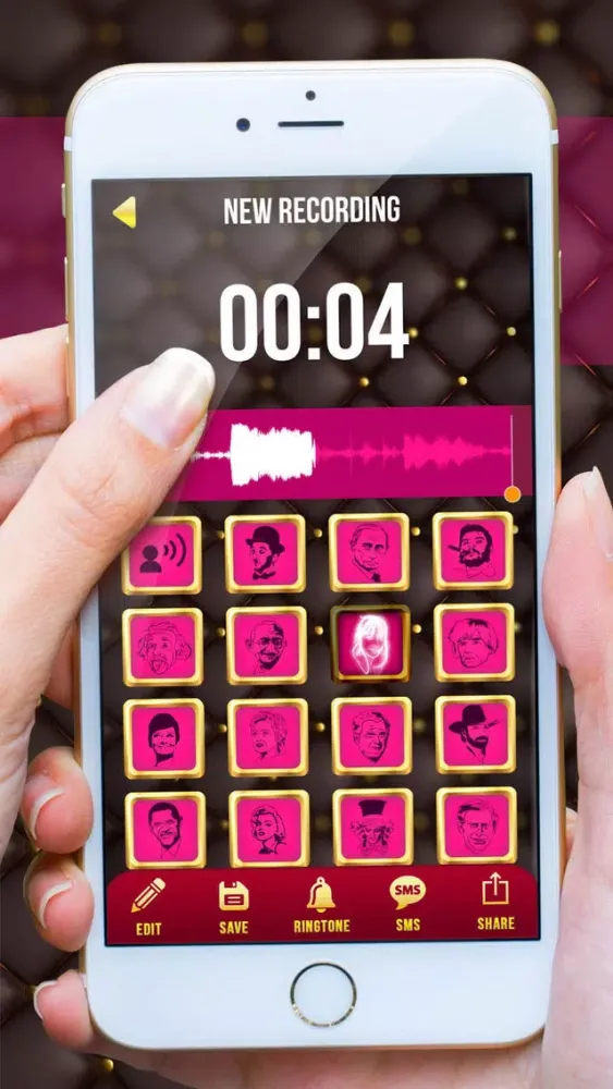 Celebrity Voice Changer – Funny Sound Modifier Screenshots