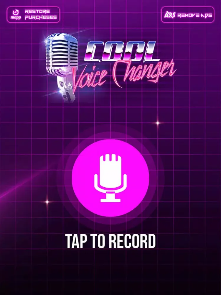 ภาพหน้าจอของ Cool Voice Changer Ringtone Maker - Best Sound Modifier and Audio Recorder with Effects iPad 