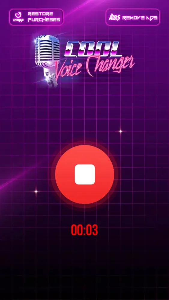 ภาพหน้าจอของ Cool Voice Changer Ringtone Maker - Best Sound Modifier and Audio Recorder with Effects