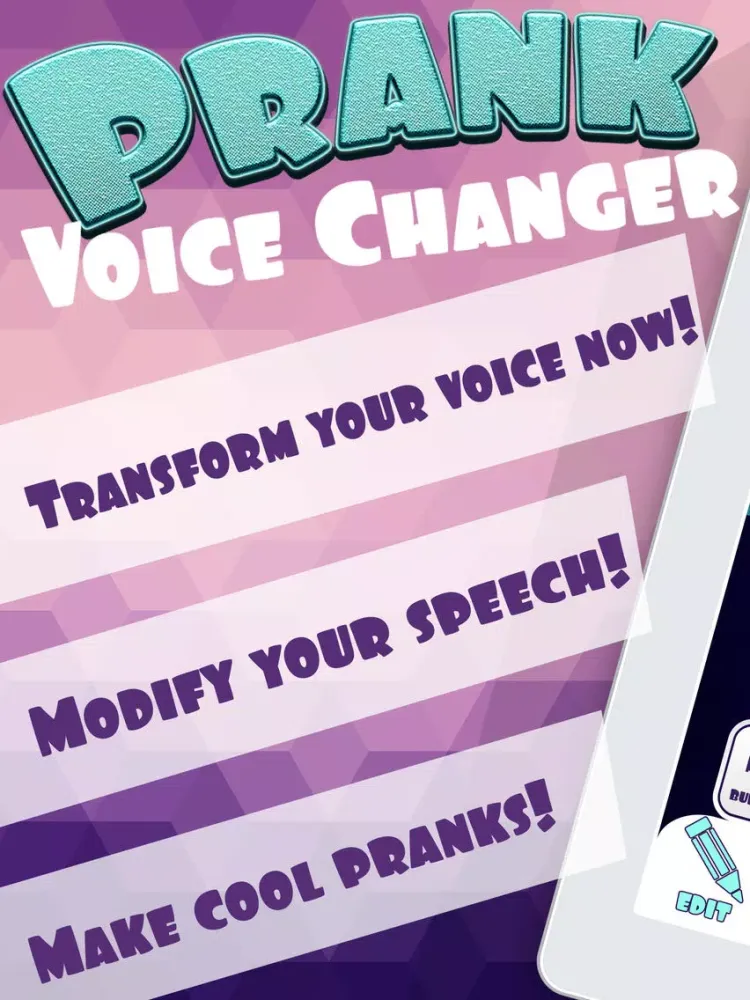 Capturas de pantalla de Prank Voice Modifier Free – Funny Sound Changer and Audio Record.er with Cool Effects iPad 