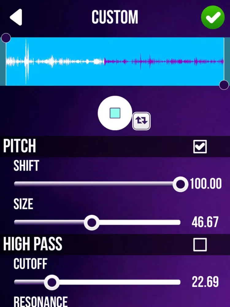 Capturas de pantalla de Prank Voice Modifier Free – Funny Sound Changer and Audio Record.er with Cool Effects iPad 