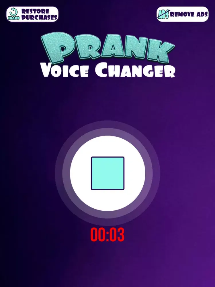 Capturas de pantalla de Prank Voice Modifier Free – Funny Sound Changer and Audio Record.er with Cool Effects iPad 