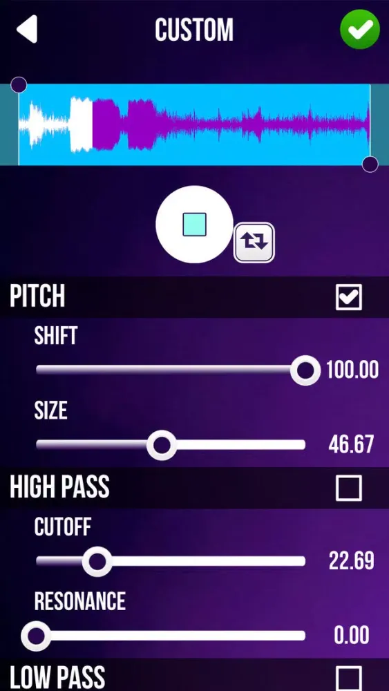 Capturas de pantalla de Prank Voice Modifier Free – Funny Sound Changer and Audio Record.er with Cool Effects