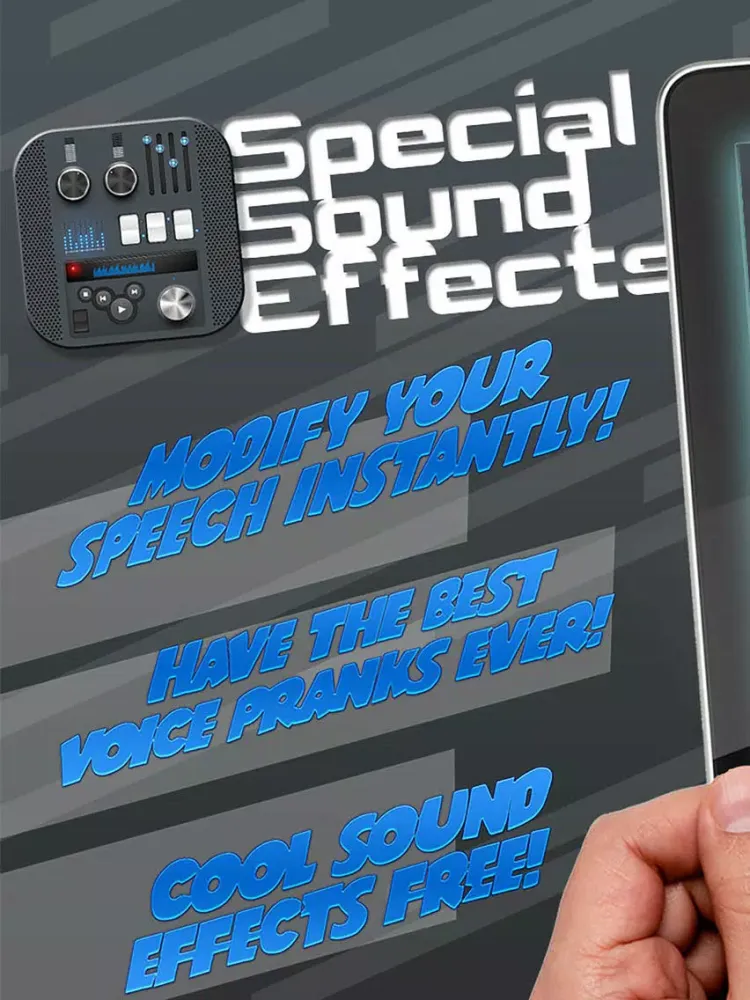 Special Sound Effects Voice Change.r - Cool Ringtone Maker and Audio Recorder with Speech Modifier iPad  স্ক্রিনশট