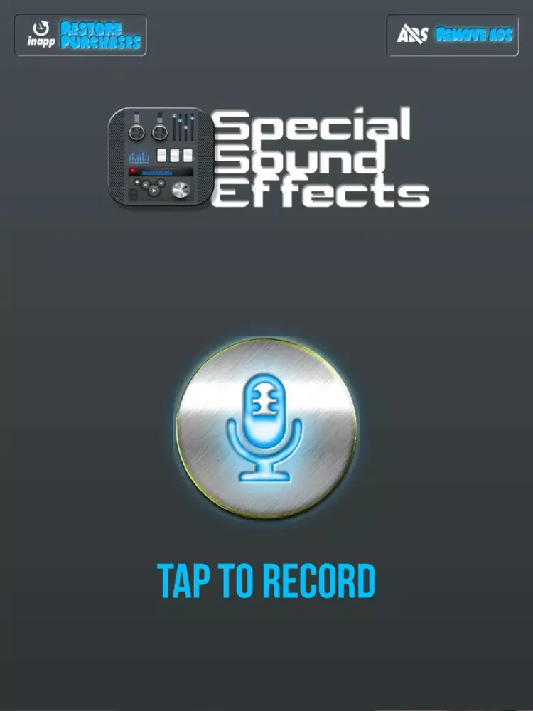 Special Sound Effects Voice Change.r - Cool Ringtone Maker and Audio Recorder with Speech Modifier iPad  স্ক্রিনশট