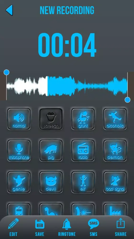 Special Sound Effects Voice Change.r - Cool Ringtone Maker and Audio Recorder with Speech Modifier স্ক্রিনশট