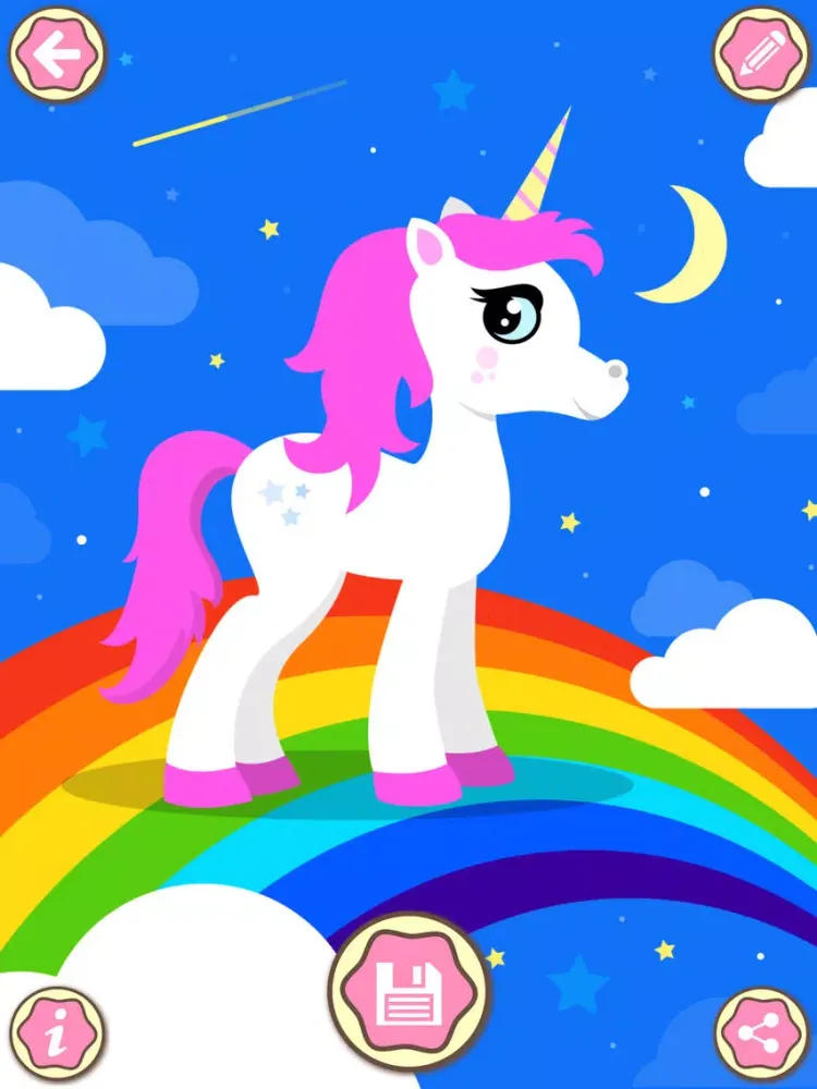 Unicorn Wallpaper Maker – Custom Fantasy Backgrounds and Magic Lock Screen Themes HD Free iPad  Ekran Görüntüleri