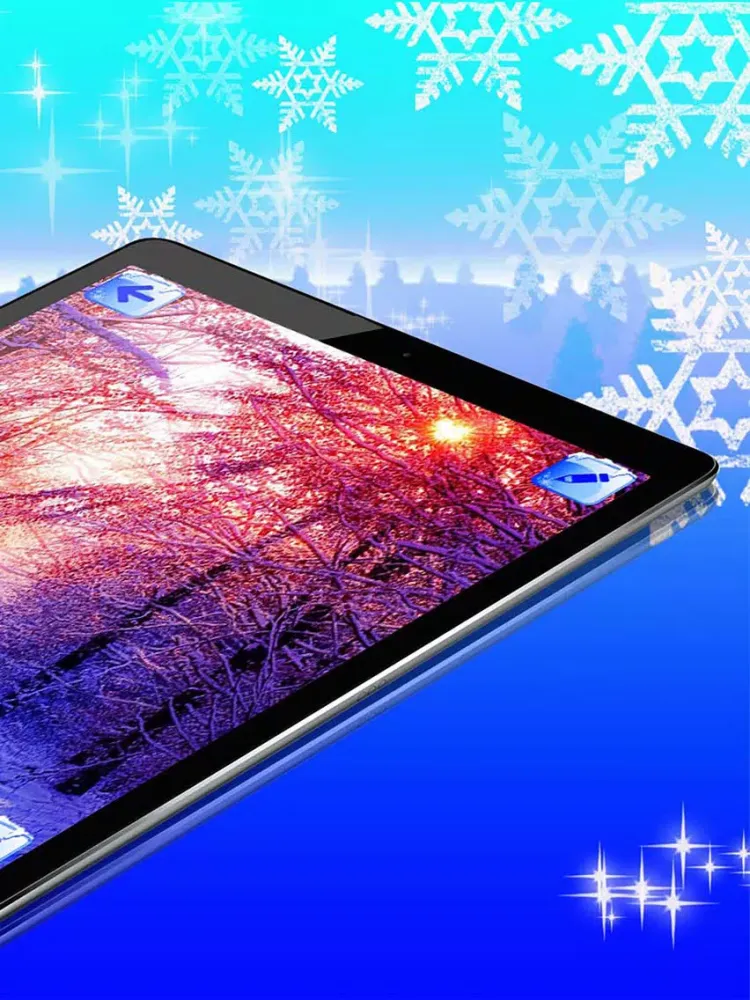 Winter Wallpapers – Lovely Snowfall Backgrounds iPad  Screenshots