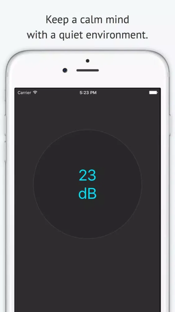 Screenshot di Decibels for iOS