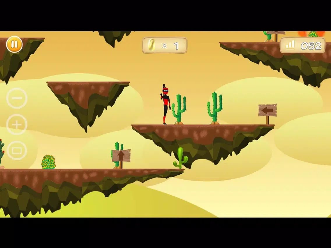 Tangkapan skrin Ninja Rush & Jump, Jumping Game, Arcade Free Game iPad 