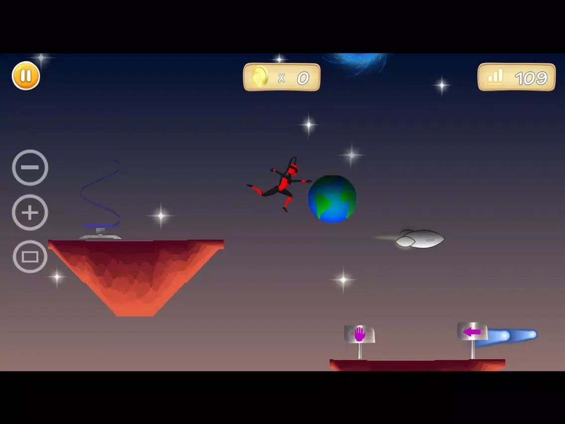 Tangkapan skrin Ninja Rush & Jump, Jumping Game, Arcade Free Game iPad 