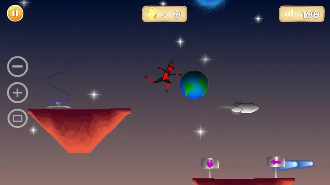 Tangkapan skrin Ninja Rush & Jump, Jumping Game, Arcade Free Game