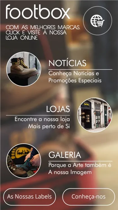 Footbox App Screenshots