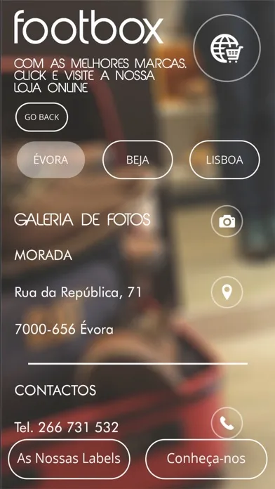 Footbox App Screenshots
