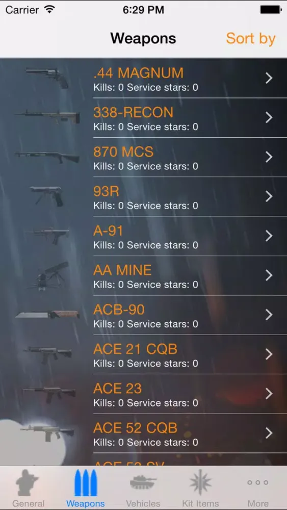 Captures d'écran de my Soldier for Battlefield 4