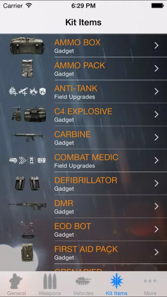 Captures d'écran de my Soldier for Battlefield 4