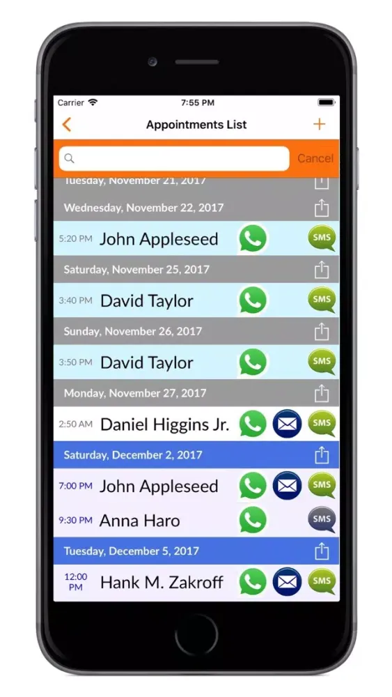 Sms Planner LITE-Send your SMS Screenshots
