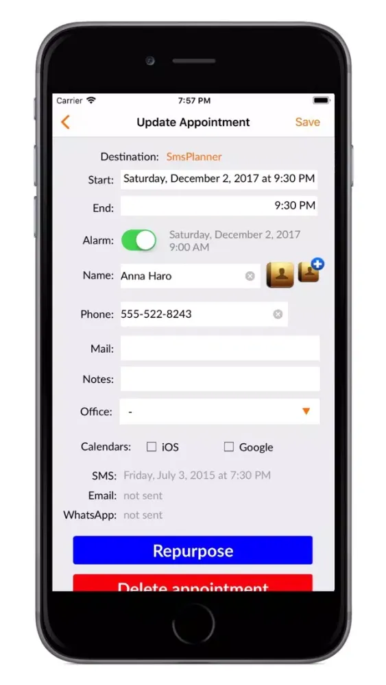 Sms Planner LITE-Send your SMS Screenshots