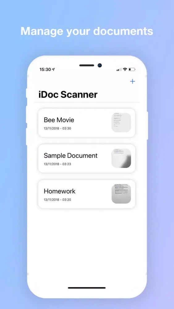 iDoc Scanner應用截圖