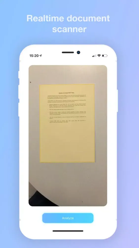 iDoc Scanner應用截圖