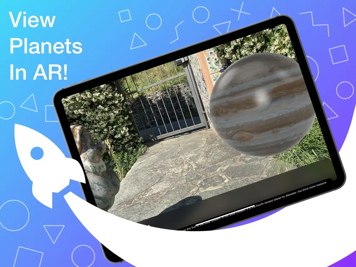 PlanetARium AR iPad  स्क्रीनशॉट