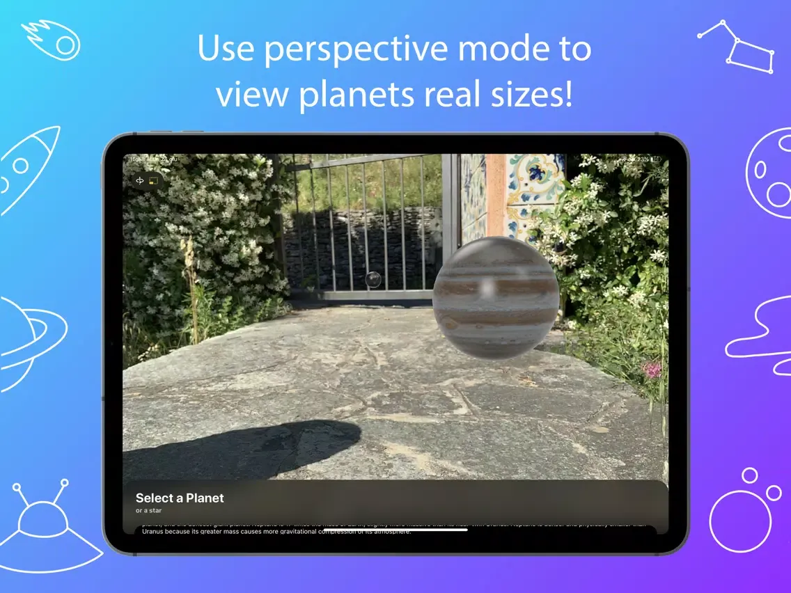 PlanetARium AR iPad  स्क्रीनशॉट