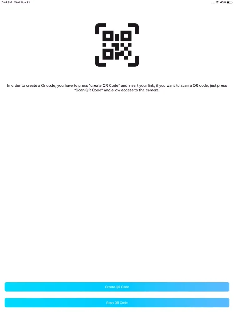 QR Maker PRO iPad  Screenshots