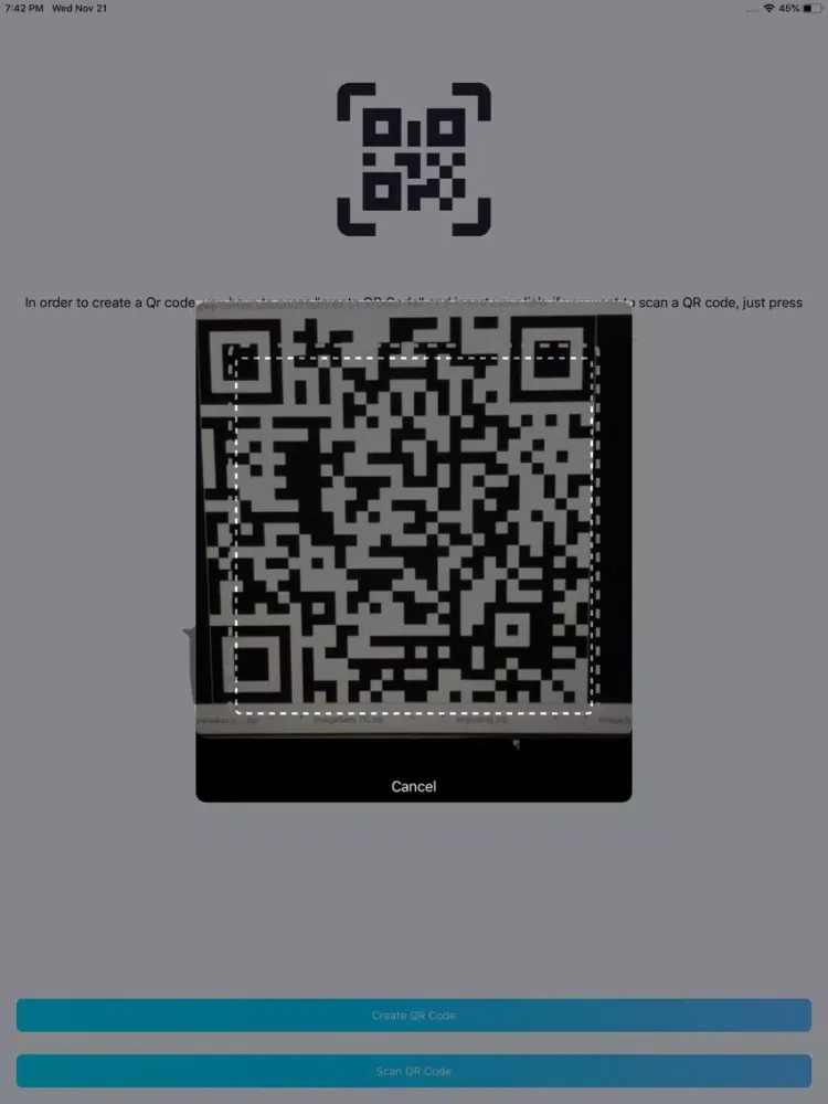 QR Maker PRO iPad  Screenshots
