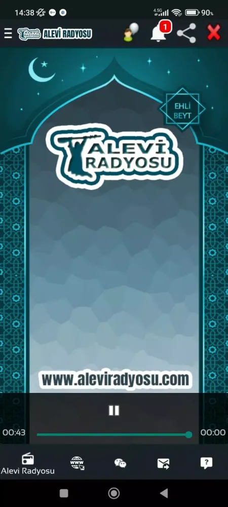 Capturas de tela do Alevi Radyosu