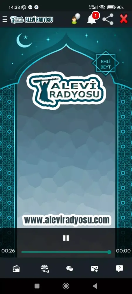 Capturas de tela do Alevi Radyosu
