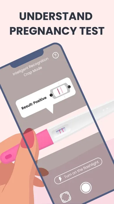 Tangkapan skrin Pregnancy test Checker/Scanner